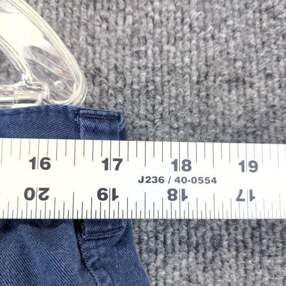 Columbia Mens Chino Shorts Blue Size 36 Slash Pockets Cotton - Picture 4 of 14